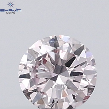 0.05 CT Round Natural Diamond Pink (Argyle) Color VS-SI Clarity