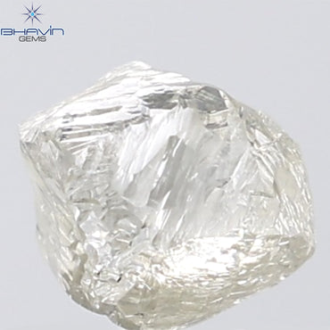 1.69 CT Rough Shape Natural Diamond White Color VS2 Clarity (6.96 MM)