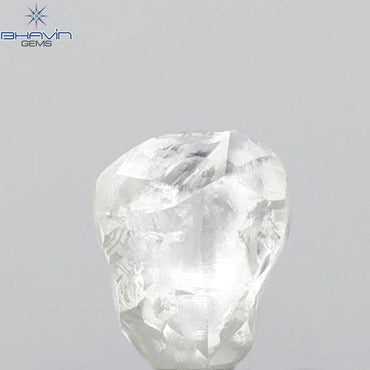 0.51 CT Rough Shape Natural Diamond White Color VS1 Clarity (4.92 MM)