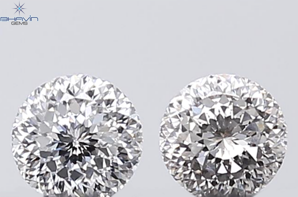 0.18 CT ラウンド ローズ カット シェイプ 天然ダイヤモンド ピンク色 I2 クラリティ (3.86 MM)