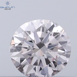 0.07 CT Round Natural Diamond Pink (Argyle) Color VS Clarity