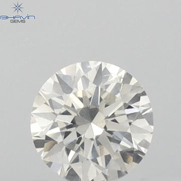 0.25 CT Round Shape Natural Loose Diamond White Color SI1 Clarity (4.04 MM)