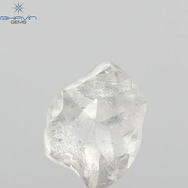 2.53 CT Rough Shape Natural Loose Diamond White (M) Color VS2 Clarity (9.15 MM)