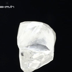 2.37 CT Rough Shape Natural Diamond White Color SI1 Clarity (7.80 MM)