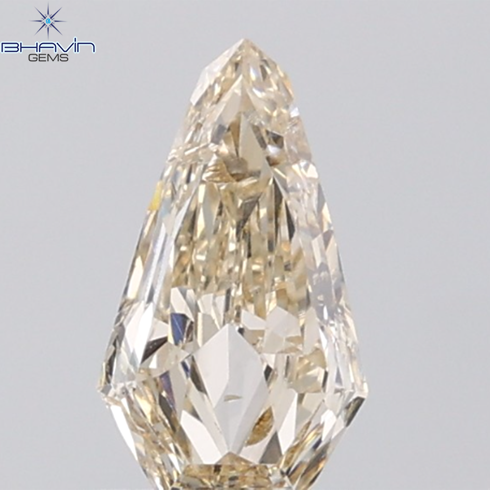 1.01 CT Shield Natural Brown Diamond SI2 Clarity (8.82 MM)