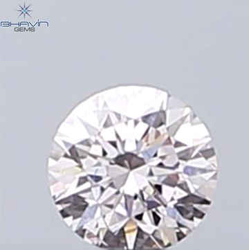 0.49 CT ラフシェイプ ナチュラル ダイヤモンド ピンク色 I3 クラリティ (4.90 MM)