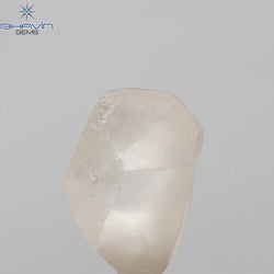 0.90 CT ラフ シェイプ ナチュラル ダイヤモンド ホワイト カラー VS1 クラリティ (5.95 MM)