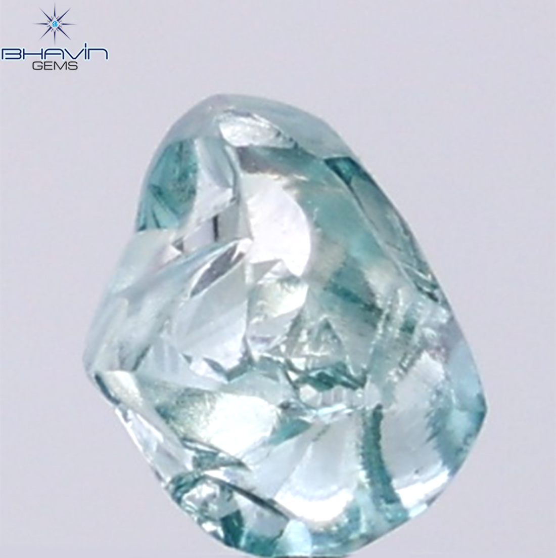 0.49 CT ラフシェイプ ナチュラル ダイヤモンド ピンク色 I3 クラリティ (4.90 MM)