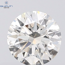0.33 CT Round Natural Diamond White Color SI1 Clarity