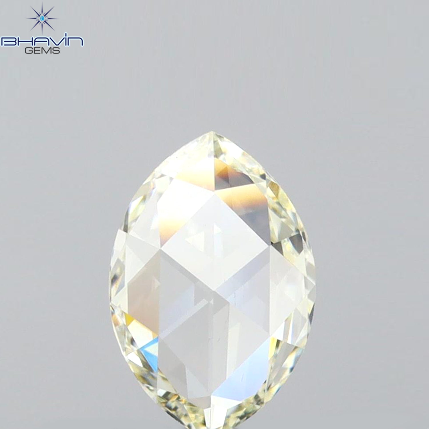 0.64 CT Marquise Shape Natural Diamond Yellowish White Color VVS1 Clarity (7.55 MM)