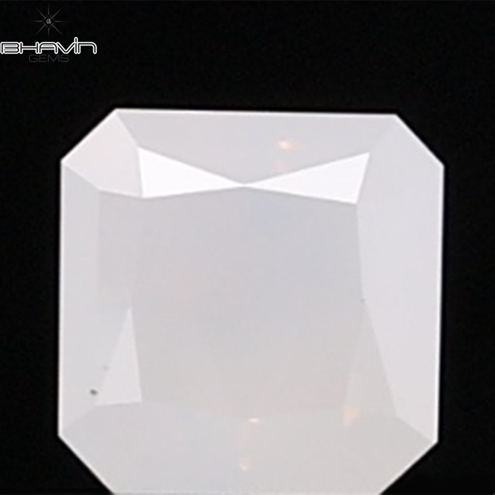 0.41 CT Radiant Natural White Diamond VS1 Clarity (3.82 MM)