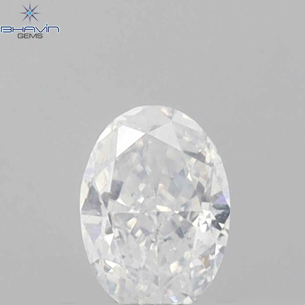 0.27 CT Oval Shape Natural Diamond White Color SI1 Clarity (4.33 MM)