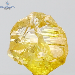 0.90 CT ラフ シェイプ ナチュラル ダイヤモンド ホワイト カラー VS1 クラリティ (5.95 MM)