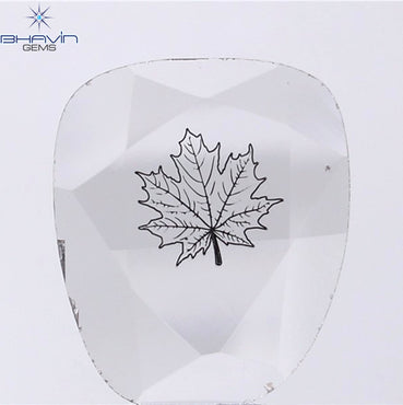 2.08 CT Lab Grown Slice (Leave) Diamond White Color Clarity VS (15.40 MM)
