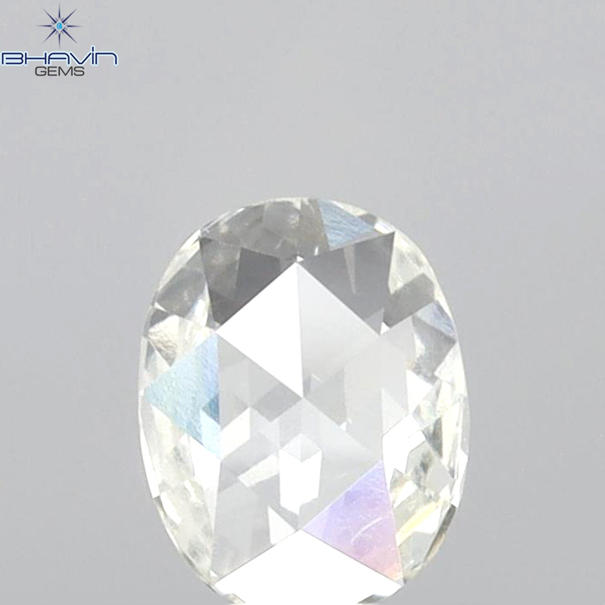 0.21 CT オーバルシェイプ 天然ダイヤモンド ホワイトカラー I2 クラリティ (4.57 MM)