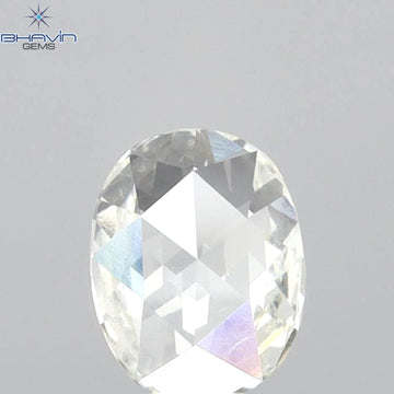 0.21 CT オーバルシェイプ 天然ダイヤモンド ホワイトカラー I2 クラリティ (4.57 MM)