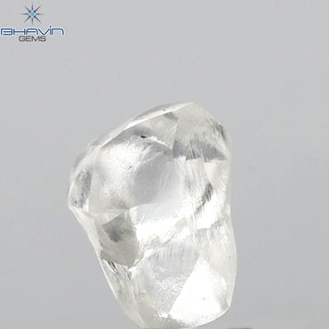 0.54 CT Rough Shape Natural Diamond White Color VS1 Clarity (5.40 MM)
