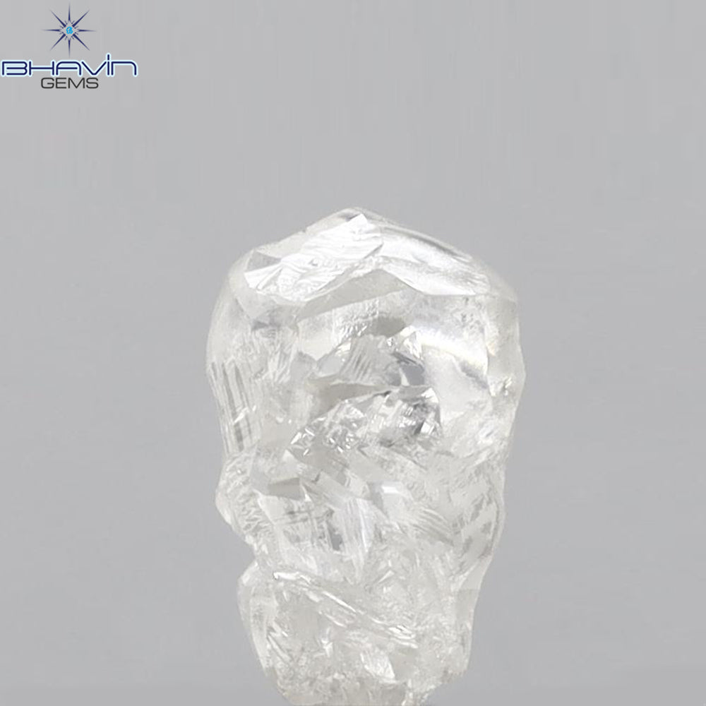 2.03 CT Rough Shape Natural Diamond White Color VS2 Clarity (8.95 MM)