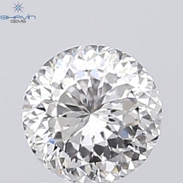 0.18 CT ラウンド ローズ カット シェイプ 天然ダイヤモンド ピンク色 I2 クラリティ (3.86 MM)
