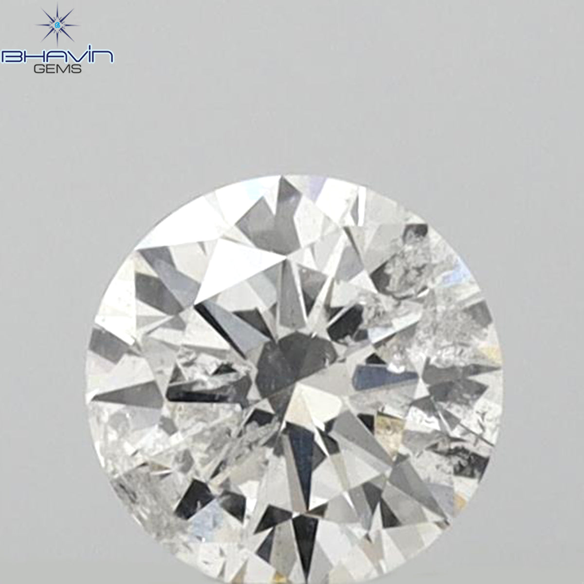 0.31 CT Round Shape Natural Loose Diamond White Color SI2 Clarity (4.36 MM)