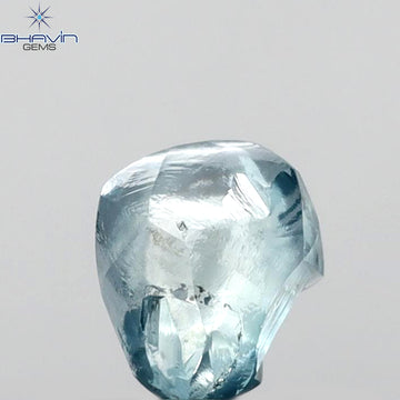 0.49 CT ラフシェイプ ナチュラル ダイヤモンド ピンク色 I3 クラリティ (4.90 MM)