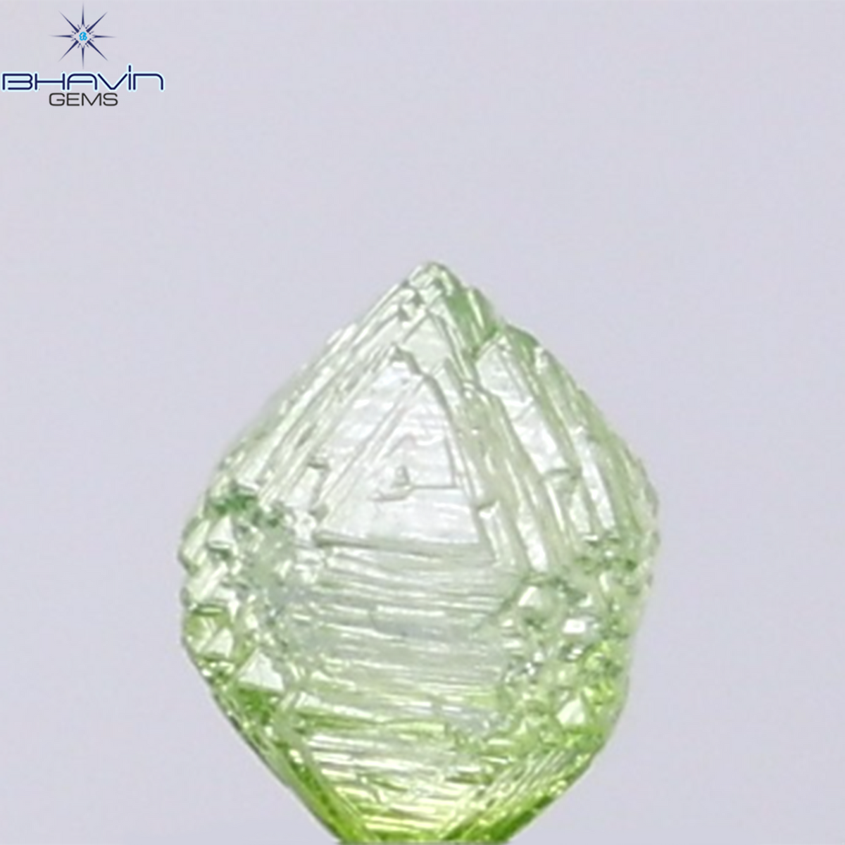 0.49 CT ラフシェイプ ナチュラル ダイヤモンド ピンク色 I3 クラリティ (4.90 MM)