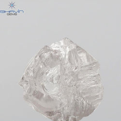 1.49 CT Rough Shape Natural Diamond Pink Color SI1 Clarity (5.83 MM)