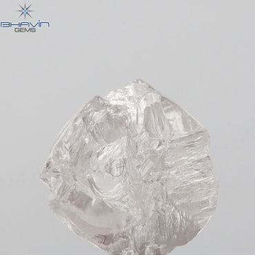 1.49 CT Rough Shape Natural Diamond Pink Color SI1 Clarity (5.83 MM)