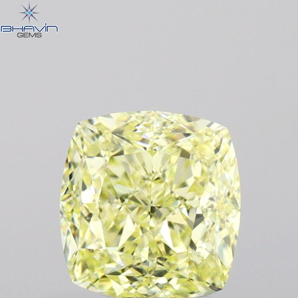 GIA Certified 1.01 CT Cushion Diamond Y To Z Color Natural Diamond VVS1 Clarity (5.52 MM)