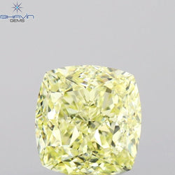 GIA Certified 1.01 CT Cushion Diamond Y To Z Color Natural Diamond VVS1 Clarity (5.52 MM)