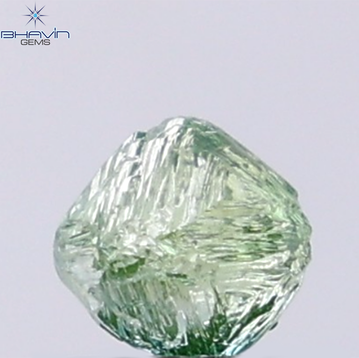 0.49 CT ラフシェイプ ナチュラル ダイヤモンド ピンク色 I3 クラリティ (4.90 MM)