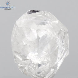 0.90 CT ラフ シェイプ ナチュラル ダイヤモンド ホワイト カラー VS1 クラリティ (5.95 MM)