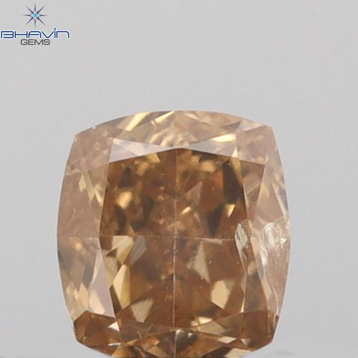 0.11 CT Cushion Shape Natural Diamond Pink Color SI1 Clarity (2.90 MM)