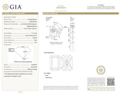 GIA Certified 1.12 CT Radiant Diamond Pink Color Natural Loose Diamond VS1 Clarity (7.04 MM)