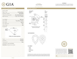 GIA認定 1.27 CT クッションダイヤモンド イエローカラー 天然ダイヤモンド VS1 クラリティ (5.97 MM)