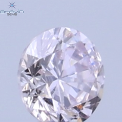 0.02 CT Natural Round Diamond Pink Color Clarity SI (1.60 MM)