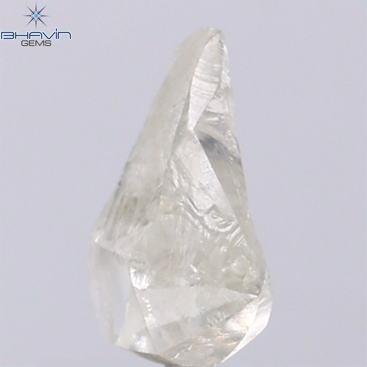 1.36 CT Natural Rough Diamond White Color Clarity VS (9.07 MM)