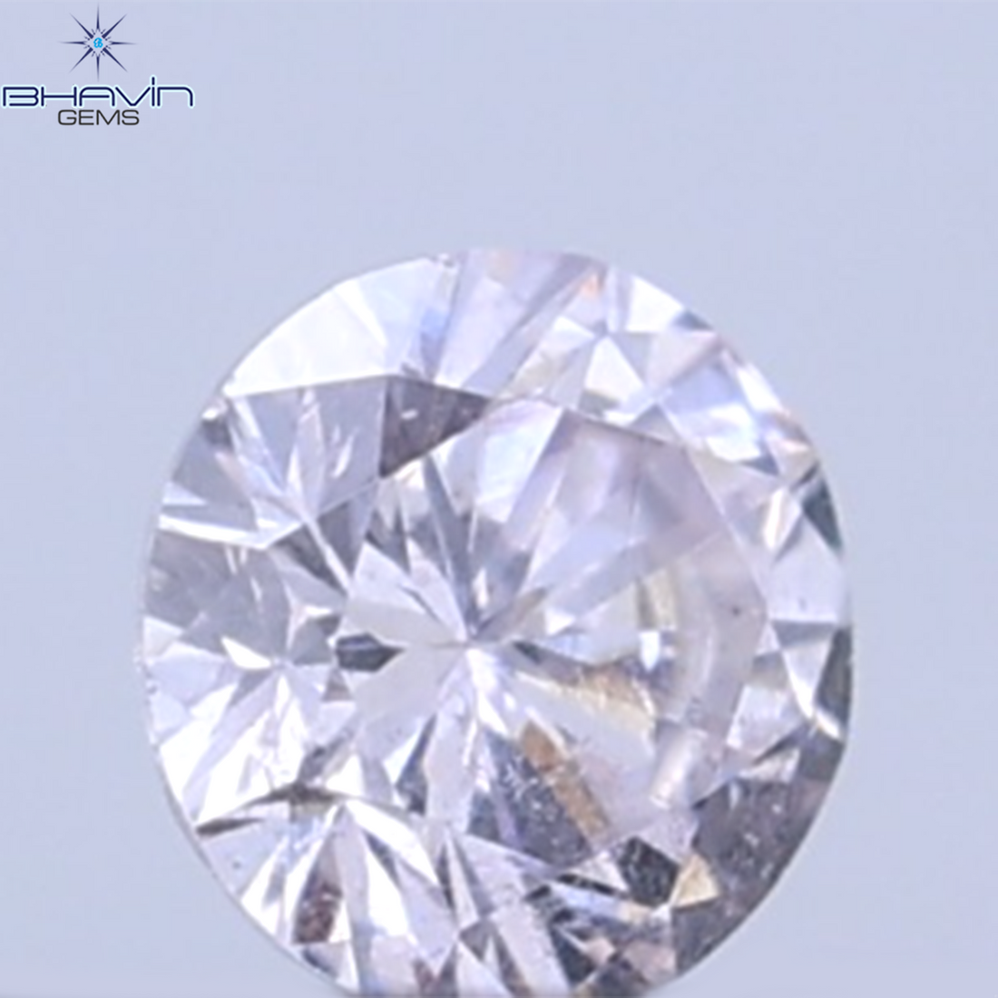 0.04 CT Natural Round Diamond Pink Color Clarity SI (2.0 MM)