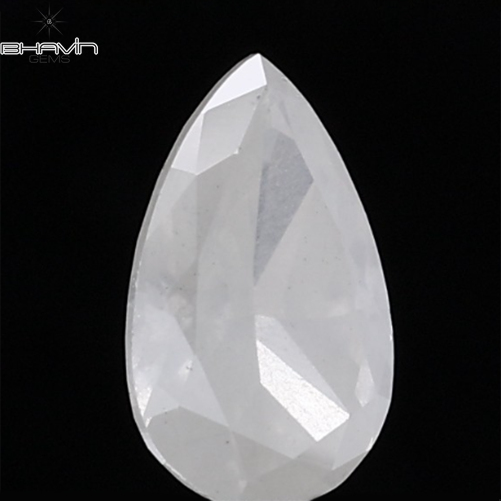 0.18 CT ラウンド ローズ カット シェイプ 天然ダイヤモンド ピンク色 I2 クラリティ (3.86 MM)
