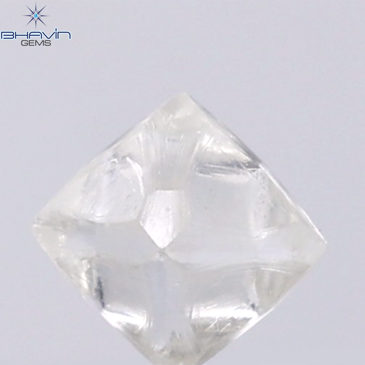 1.21 CT Natural Rough Diamond White Color Clarity VS (5.61 MM)