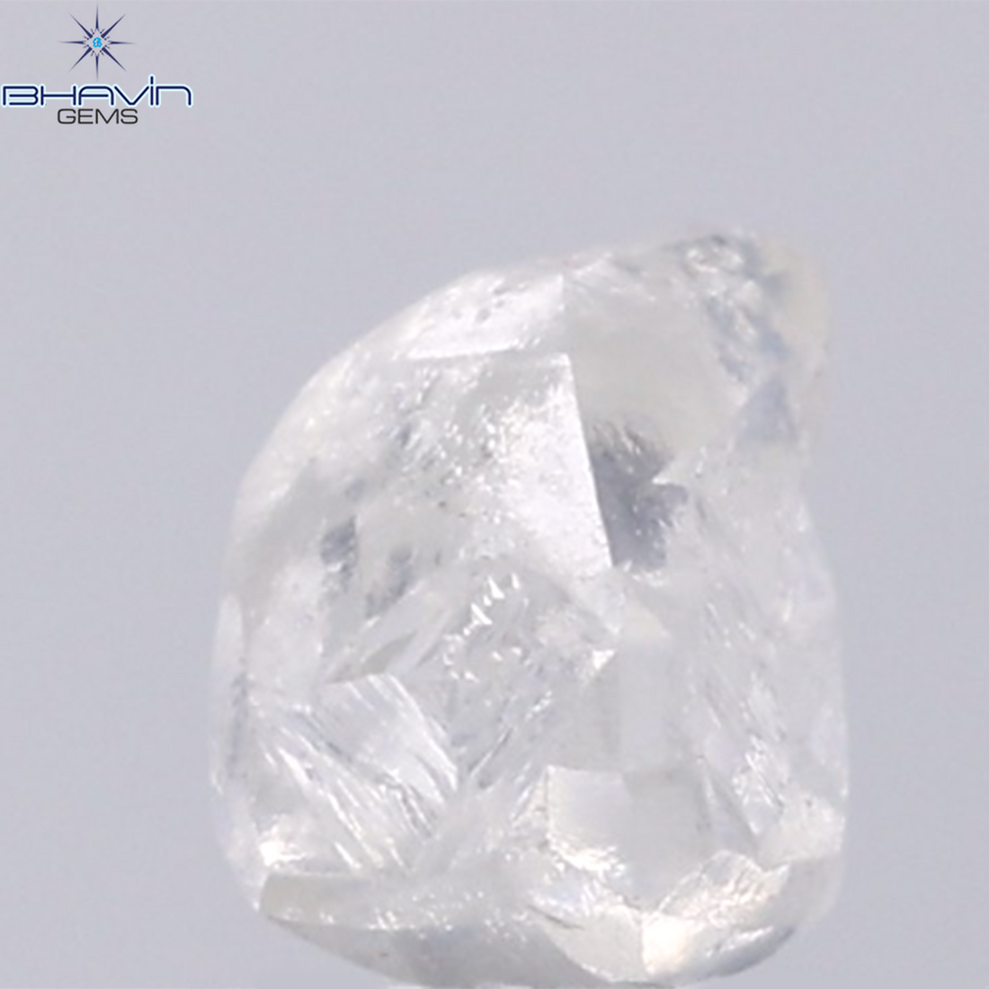 1.32 CT Natural Rough Diamond White Color Clarity VS (6.69 MM)