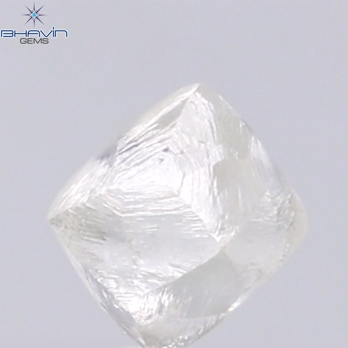1.46 CT Natural Rough Diamond White Color Clarity VS (5.84 MM)