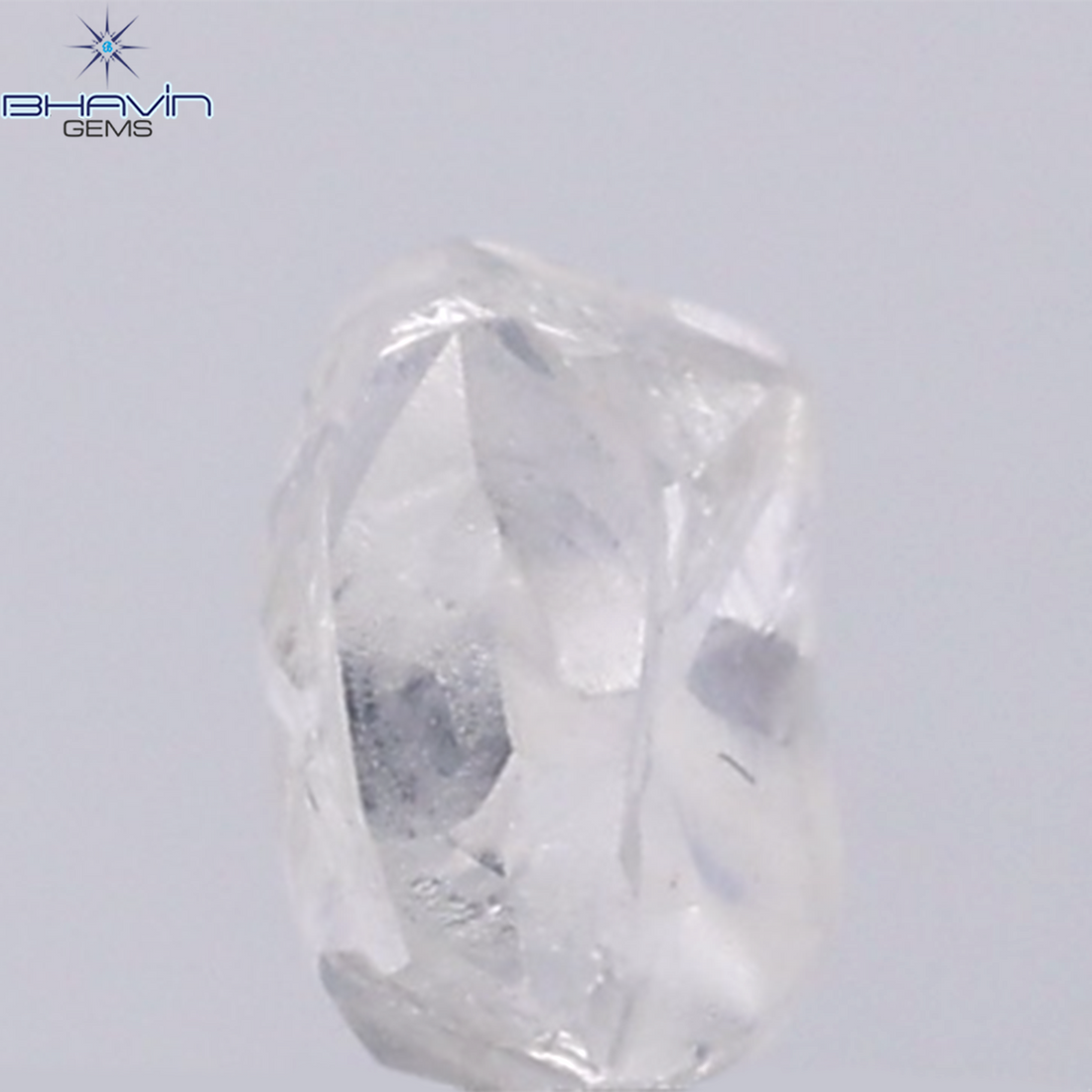 0.92 CT Natural Rough Diamond White Color Clarity VS (5.88 MM)