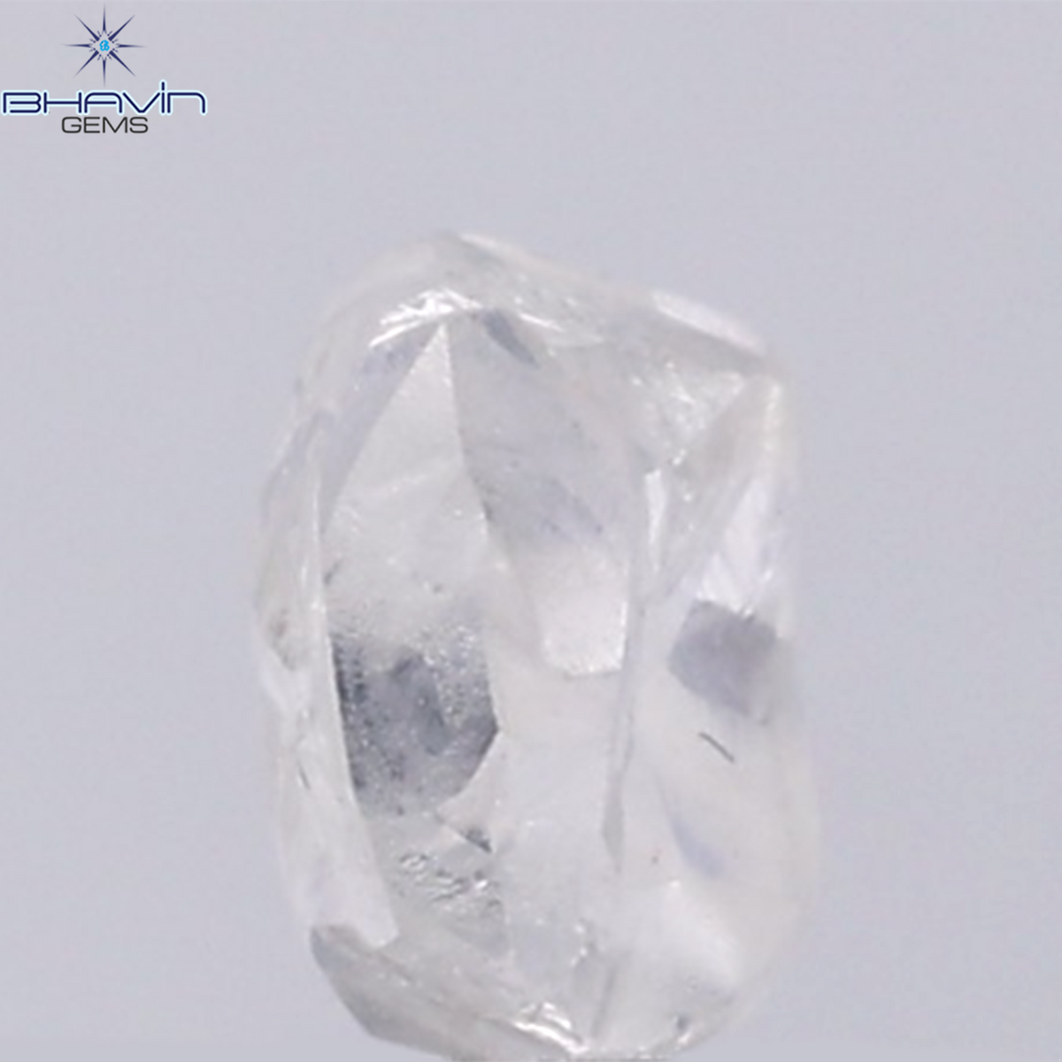 0.92 CT Natural Rough Diamond White Color Clarity VS (5.88 MM)