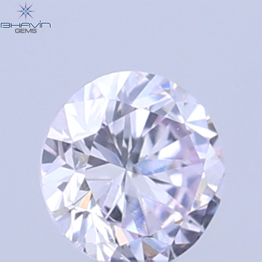 0.05 CT Natural Round Diamond Pink Color Clarity VS1 (2.3 MM)