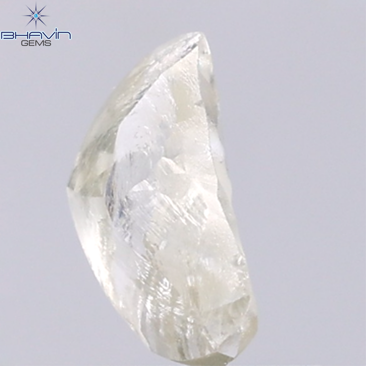 1.62 CT Natural Rough Diamond White Color Clarity VS (9.65 MM)
