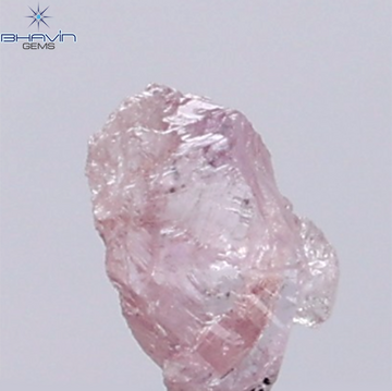 0.31 CT Natural Rough Diamond Pink Color Clarity SI (4.84 MM)