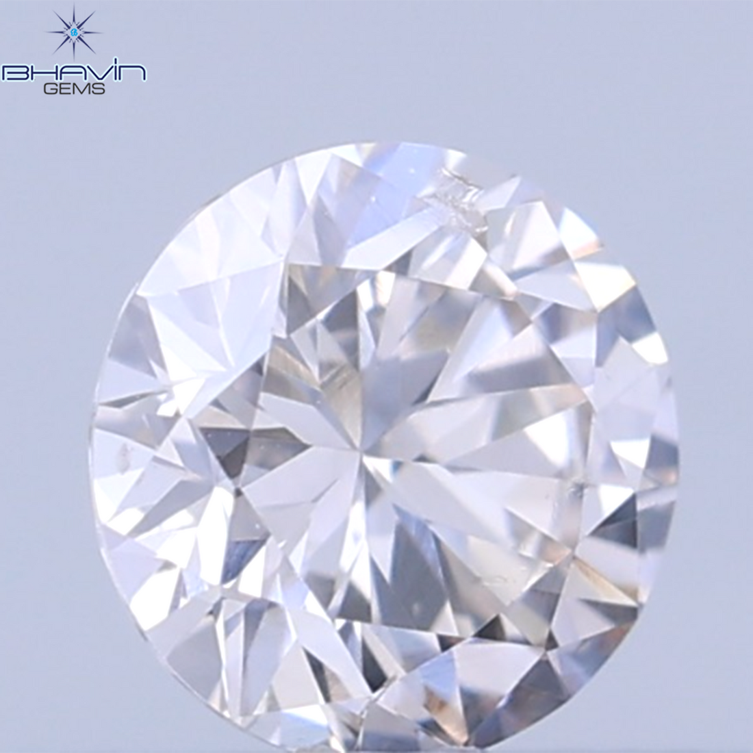 0.26 CT ラウンドシェイプ 天然ダイヤモンド ピンクカラー VS1 クラリティ (4.10 MM)