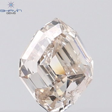 1.01 CT Geometric Diamond Natural Brown Color SI Clarity (6.81 MM)