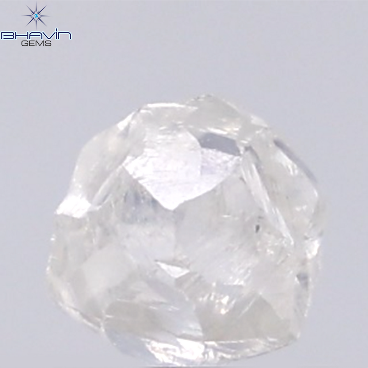 1.12 CT Natural Rough Diamond White Color Clarity VS (5.47 MM)